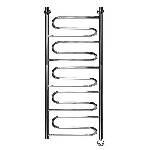 Электрический полотенцесушитель Ника ЛZ Электрическая Лесенка Зигзаг 120х40 -5 прав