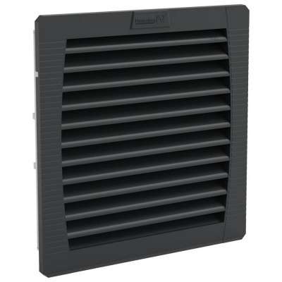 Фильтр Pfannenberg, выпускной, 177х177 мм (ВхШ), IP54, для вентилятора PF, цвет: чёрный