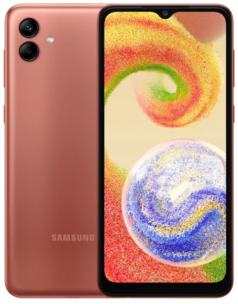 Смартфон Samsung Galaxy A04 3/64Gb Cooper (SM-A045FZCGMEB)