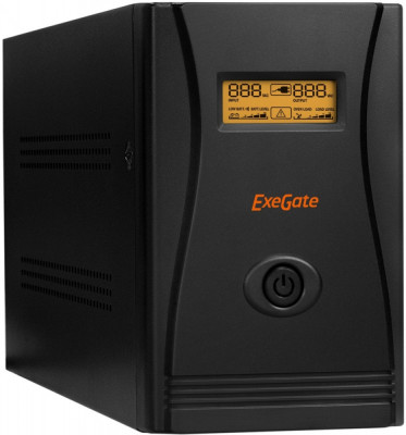 ИБП ExeGate SpecialPro Smart LLB-1000 LCD (C13,RJ,USB)