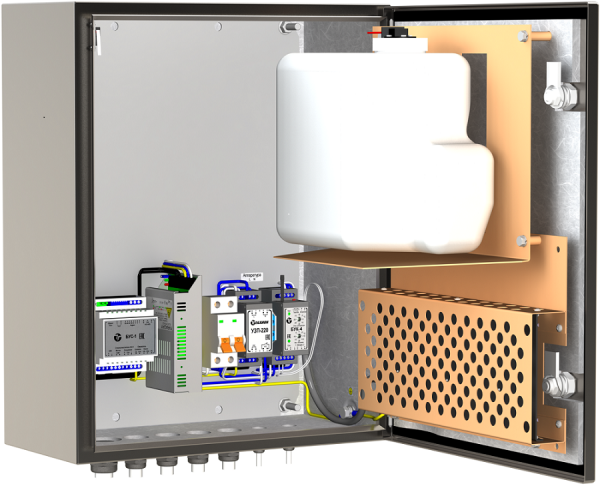 Шкаф монтажный с обогревом ТШН-3-09