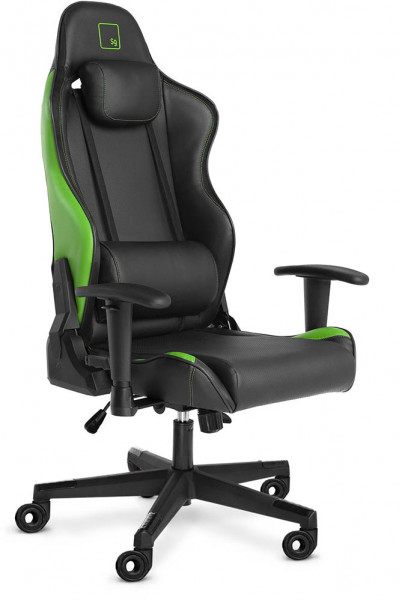Игровое кресло WARP Sg Black/Green