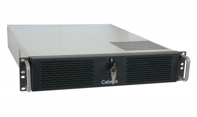Корпус серверный Cabeus, внутренний, 19", 2U, 88х430х670 мм (ВхШхГ), для шкафов и стоек, цвет: чёрный, без блока питания