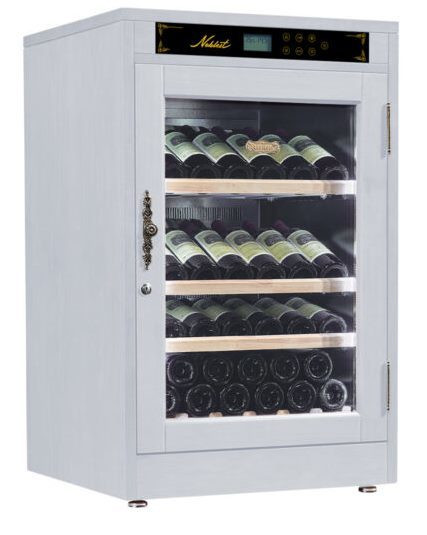 Отдельностоящий винный шкаф 22-50 бутылок Libhof NP-43 White