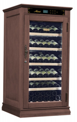 Отдельностоящий винный шкаф 51-100 бутылок Libhof NR-69 Walnut