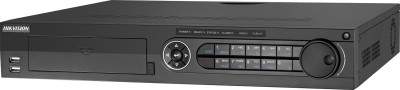 Видеорегистратор HIKVISION, каналов: 24, H.265+/H.265/H.264+/H.264, 4x HDD, звук Да, порты: 2х HDMI, 3x USB, VGA, CVBS, память: 32 ТБ, питание: AC220V