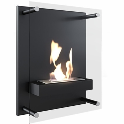 Настенный биокамин Kratki GLASS, TUV