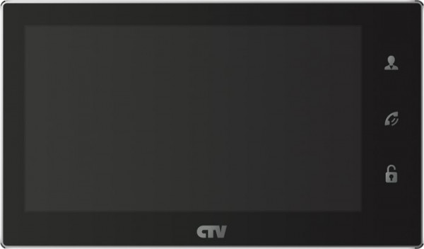 Монитор домофона цветной CTV-M4706AHD B (чёрный)