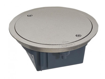 Коробка Legrand, в пол, на 4 модуля, съемная крышка