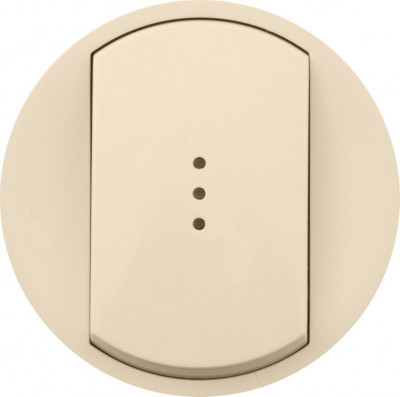Лицевая панель для выключателя Legrand Celiane, 145х95 мм (ВхШ), с индикацией, кол-во клавиш: 1, цвет: слоновая кость, (LEG.066210)