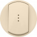 Лицевая панель для выключателя Legrand Celiane, 145х95 мм (ВхШ), с индикацией, кол-во клавиш: 1, цвет: слоновая кость, (LEG.066210)