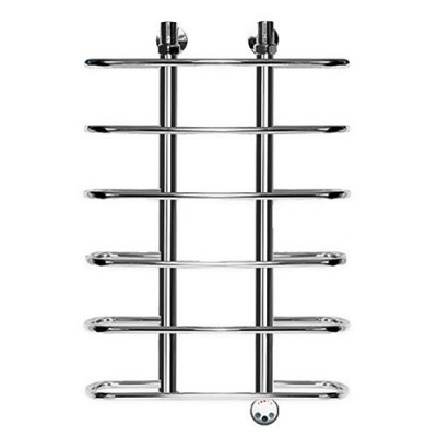 Электрический полотенцесушитель Ника Вираж Электрическая Лесенка 80х50 -6 прав