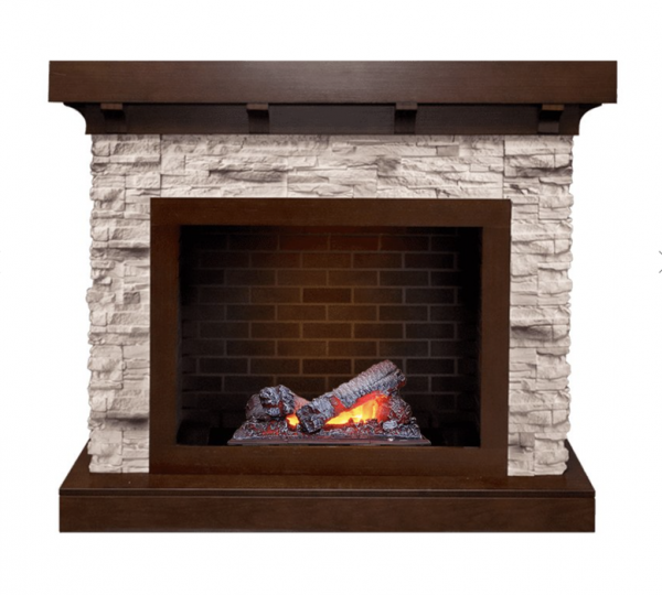 Электрокамин с классическим очагом 3D Dimplex Chalet с очагом Cassete 400