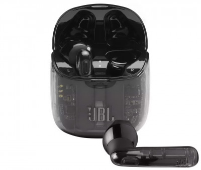 Наушники JBL Tune 225 TWS Ghost Black (JBLT225TWSGHOSTBLK)