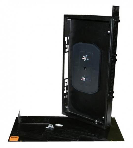 Кросс оптический 19' FO-19R-1U-3xSLT-W140H42-24UN-BK