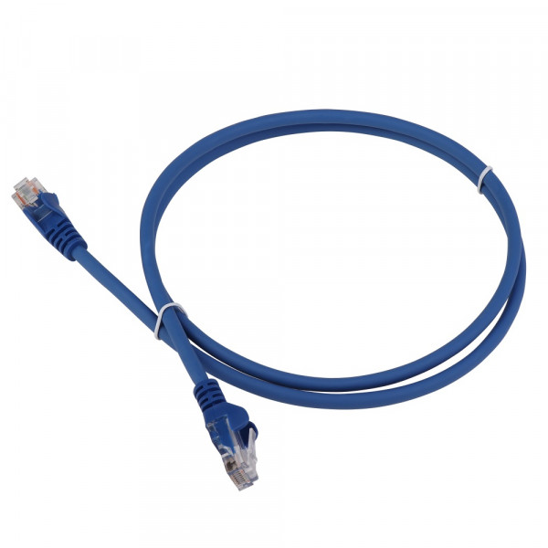 Шнур коммутационный Lanmaster, кат. 6, неэкр., UTP, RJ45/RJ45, d 0,51 10м, LSZH, AWG24 синий, (LAN-PC45/U6-10-BL)