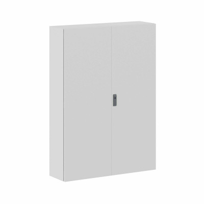 Шкаф электротехнический настенный DKC CE, IP55, 1400х1000х300 мм (ВхШхГ), дверь: двойная распашная, металл, корпус: сталь листовая, цвет: серый, с монтажной панелью, (R5CE1413)