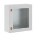 Шкаф электротехнический настенный DKC ST, IP66, 600х600х250 мм (ВхШхГ), дверь: стекло, корпус: сталь листовая, цвет: серый, с монтажной панелью, (R5STX0669)