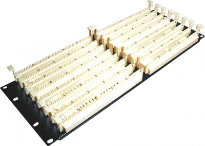 Кросс-панель Cabeus, 19", 4HU, 400x110, универсальный, цвет: белый, без модулей, (CP-400P-110TYPE)