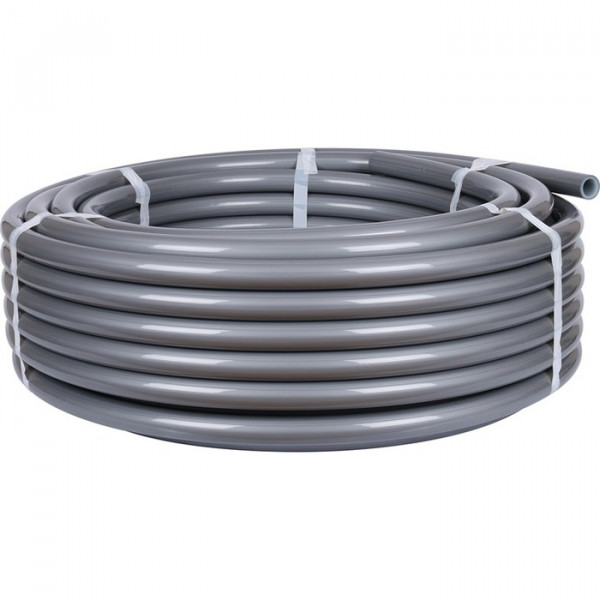 Диаметр трубы 32 мм STOUT PEX-a 32х4,4 (бухта 50 метров) серая