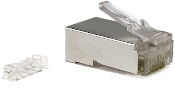 Коннектор RJ-45 Hyperline PLUG-8P8C-UV-C6A-SH-50