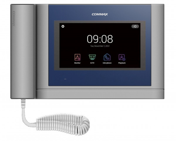 Монитор видеодомофона цветной CDV-704MHA (синий)