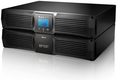 ИБП Delta RT, 10000ВА, онлайн, универсальный, 440х750х218 (ШхГхВ), 280V, 2U,  однофазный, (UPS103R2RT2N035)