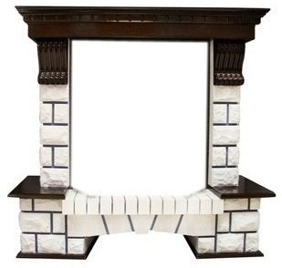 Широкий портал Dimplex Pierre Luxe (Cassete 600) дуб/темный дуб/венге