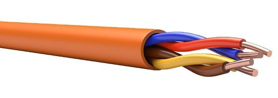 Кабель для систем ОПС и СОУЭ огнестойкий, не поддерживающий горения, неэкранированный КПСнг(А)-FRHF 2х2х2,5 (СПКБ-Техно)