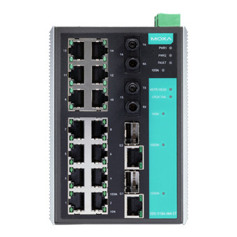 Коммутатор MOXA, EDS-518A-MM-ST