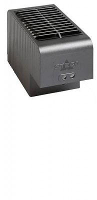 Нагреватель STEGO CS 032, 66х88х152,5 мм (ВхШхГ), 1 000Вт, винтовое крепление, для шкафов, 230V, чёрный, с осевым вентилятором 63 м³/ч