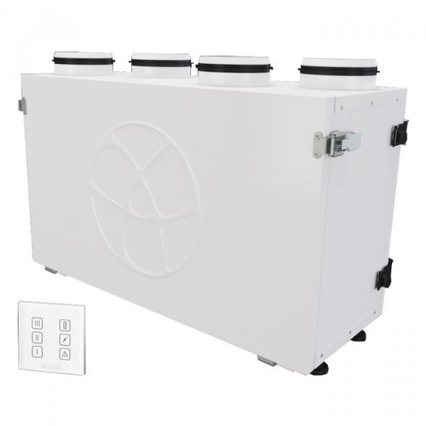 Приточно-вытяжная вентиляционная установка 500 Blauberg KOMFORT Ultra EC S2 300-E S14 white