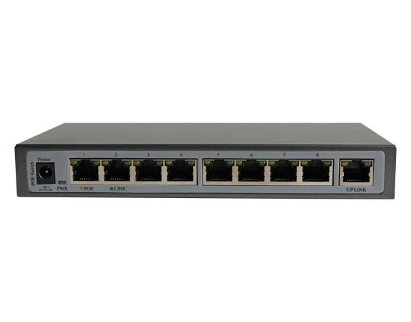 Коммутатор 8-портовый Gigabit Ethernet с PoE CO-SWP9