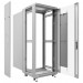 Шкаф телекоммуникационный напольный Cabeus, IP20, 47U, 2277х600х600 мм (ВхШхГ), дверь: стекло, задняя дверь: металл, разборный, цвет: серый, (SH-05C-47U60/60)