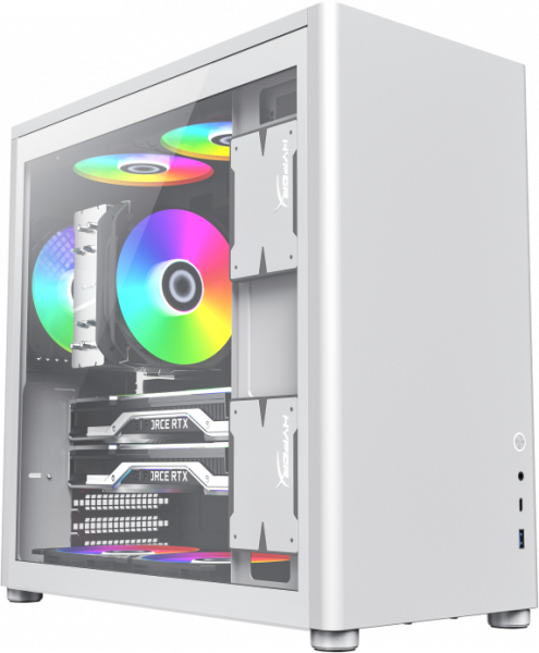 Корпус GameMax Spark Pro Full White