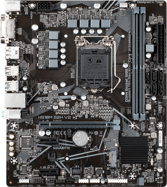Материнская плата Gigabyte H510M S2H V2