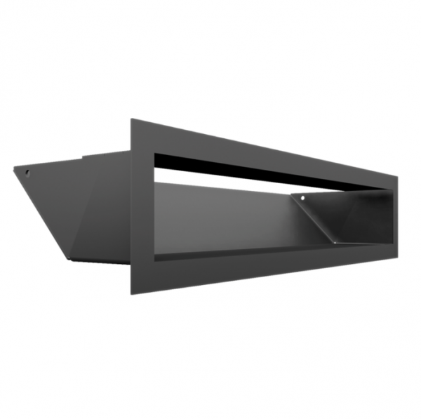 Вентиляционная решетка для камина Kratki Люфт графитовая 9x40 LUFT9/40/45S/G