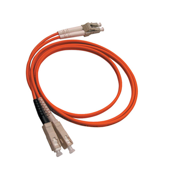 Коммутационный шнур оптический Hyperline, Duplex LC/SC, OM2 50/125, LSZH, Ø 2мм, 3м, цвет: оранжевый, (FC-D2-50-LC/PR-SC/PR-H-3M-LSZH-OR)