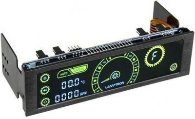 Контроллер вентиляторов Lamptron CM430 Black/Yellow