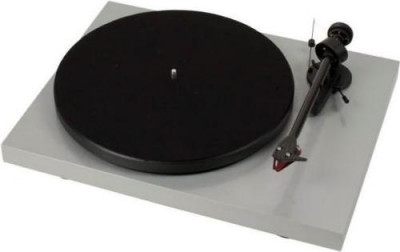 Проигрыватель винила Pro-Ject Debut Carbon Phono USB light grey (Ortofon OM 10)