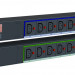 Блок силовых розеток ELEMY iPDU-591X, IEC 60309 C13 х 24, вход IEC 309 16A 3P+N+E, шнур 2,8 м, 1720х56х75 мм (ВхШхГ), 32А, однофазный, автомат, чёрный, с фиксатором вилки