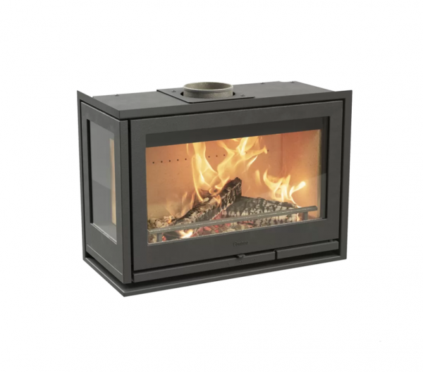 Топка Contura i8G Cosi, высокий, чугунная дверца, стекло с левой стороны, черный