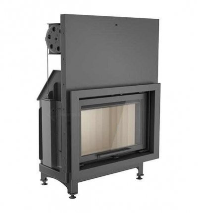 Фронтальная дровяная топка Kratki Zibi G(гильотина)
