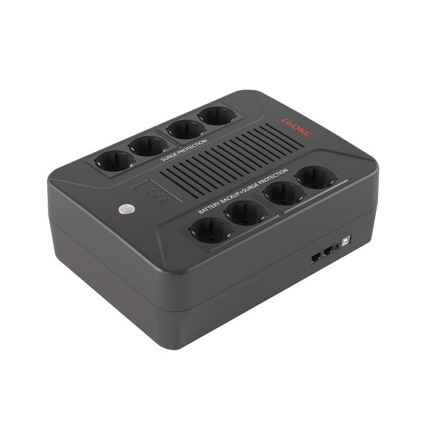 ИБП DKC Info PDU, 800ВА, линейно-интерактивный, настольный, 205х285х94 (ШхГхВ), 162-295V,  однофазный, (INFOPDU800PL)