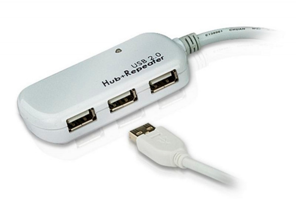 Удлинитель Aten, портов: 1, USB (Type A), 12 м, (UE2120H)
