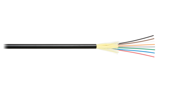 Кабель волоконно-оптический многомодовый NKL-F-004M2I-00C-BK