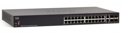 Коммутатор Cisco, SF250-24P-K9-EU