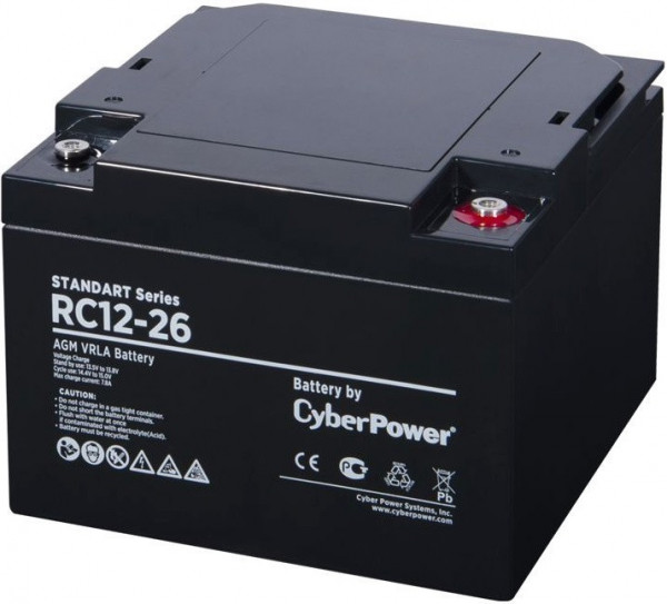 Аккумуляторная батарея CyberPower RC 12-26
