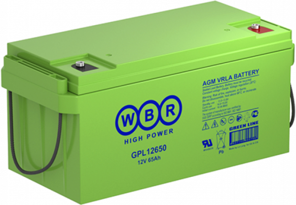 Аккумуляторная батарея WBR GPL12650