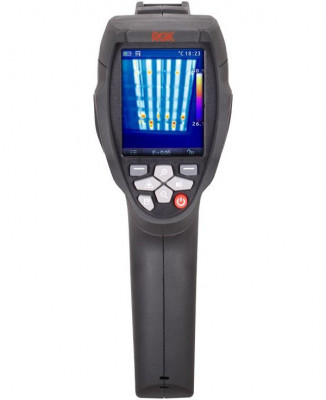 Тестер RGK, (TL-80), тепловой, с дисплеем, питание: литий-ионная батарея, корпус: пластик, (4610011870781)